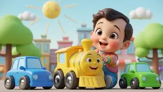 Toy Train ABC Song 🚂🔤 | ABC & Alphabet Song for Kids | Nursery Rhymes & Baby Songs 🎶