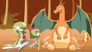 Charizard x Gardevoir un dia en la playa