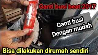Ganti busi beat 2017