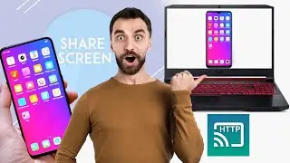 HOW TO SHARE MOBILE SCREEN ON WEB