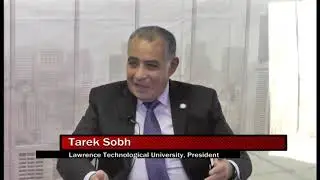 Wally Jadan with Tarek Sobh,  President at Lawrence Technological University