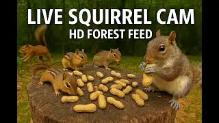 Blue Ridge Nature Cam | Squirrels, Birds Live
