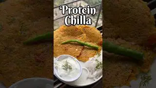 Protein Soyabean Chilla😋#food #recipe #cooking #easyrecipe #chilla #protein #soyabean