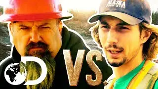 Gold Rush | The Hilarious Todd Hoffman VS Parker Schnabel Showdown!