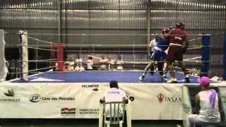 Victor Simon Cardoso (Boxe Team Floripa -- Florian&oacute;polis) 35x6 Fabiano Hawthorne (HFT -- Blumenau)