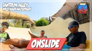 Tantrum Alley Tube Slide - Wild Wadi Waterpark | POV