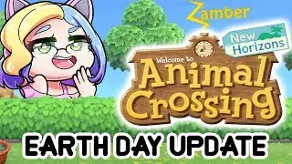 DECORATING WITH HEDGES - Animal Crossing: New Horizons Gameplay  - Zamber Plays
