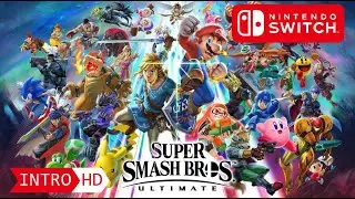 Super Smash Bros Ultimate Nintendo Switch - Intro HD