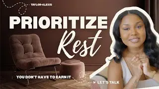 why you should prioritize rest ...especially as a woman