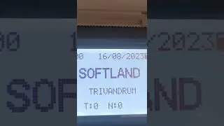 SOFTLAND TICKET MACHINE #billing #BUS TICKETING