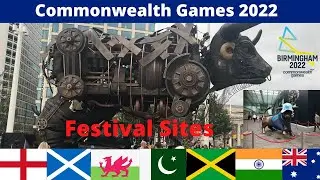 Commonwealth Game 2022 Birmingham City Centre Live Events