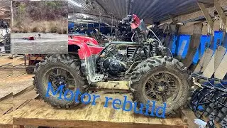Rebuilding my 2002 Yamaha Big Bear 400