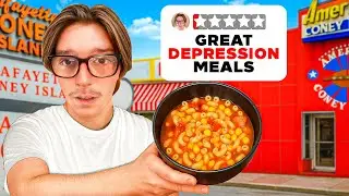 Living on Great Depression Food for 72 Hours 