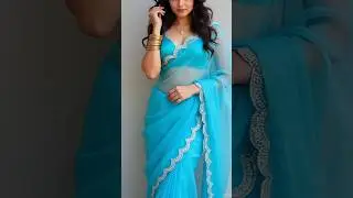❤️✨Beautiful designer partywear latest fancy unique saree #designer #partywear #fancy #saree