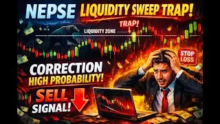 Nepse Liquidity Sweep Trap Correction ko High Probability #nepse 2660-2675 Demand zone