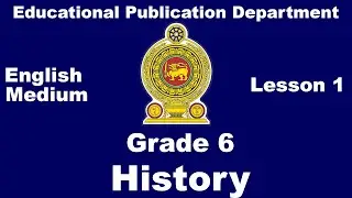 Grade 6 History Unit 01 English Medium