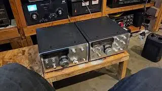 ham radio shelf table shack time. diy wood projects.  reclaimed wood 🪵