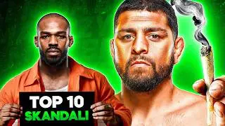 TOP 10 SKANDALI W MMA