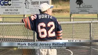 Pardeeville High School retires former NFL guard Mark Bortz's jersey number
