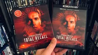 Total Recall 4K Blu Ray REVIEW + Unboxing | Arnold Schwarzenegger | Sci Fi