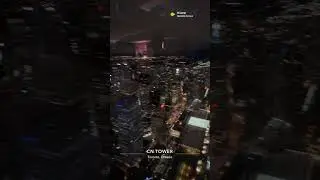 TORONTO 🏙️DOWNTOWN! 🇨🇦CN TOWER VIEW!😍 #piyushgera #india #canada #toronto
