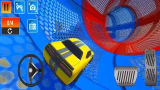 Crazy Car Stunts 3D Mega Ramp Stunt Car Games #2 - Impossible Stunt Driving 2021 - Android GamePlay