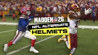 Every New NFL Alternate Helmet & Uniform in Madden 26
