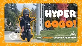 How Cool Could Chopper be💥//Kashius Stunning First Riding HYPER GOGO Chopper Reaction🔥