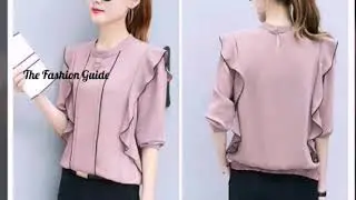 Latest Stylish Top & T-Shirt Designs For Girls 2019 || The Fashion Guide ||