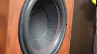 Kenwood Subwoofer  Excursion Bass Test!
