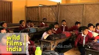Indian primary school children