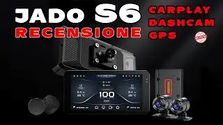 Jado S6 Test su Strada: 1800 Nit, Dual Sony Cam, CarPlay Plug & Play | Recensione Completa