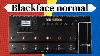 📌POD HD 500X-🎯65 BLACKFACE CANAL NORMAL-💥PRESET FREE
