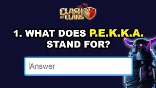 Taking A Clash of Clans Quiz (Shocking Results!)