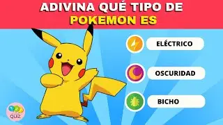 💛 ¿ Cuánto sabes de POKEMON ? / Adivina qué tipo de POKEMON es / TRIVIA / QUIZ / TEST Pokemon