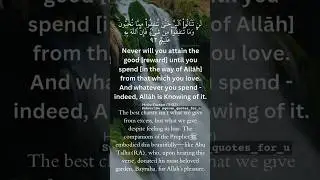 Beautiful recitation ❤ #quran #quotes #charity #blessed #islam #reflection #status #shorts #trending