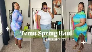 Temu Try-on Haul: Dresses, Jeans, Sets and more | Plus Size 3x/ 4x