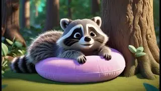 Las máscaras de mapache se escabullen se | Canción Infantil para Niños | Baby Songs