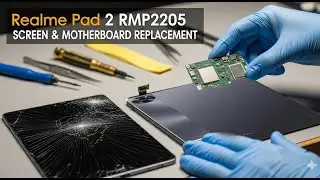 Realme Pad 2 RMP2205 Original Screen & Motherboard Replacement / Wymiana wyświetlacza