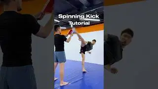 Обучалка как бить удар с разворота/вертушку в 3 шага #mma #martialarts #taekwondo #karate #tutorial