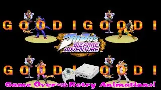 Game Over/Retry: Jojo's Bizarre Adventure (Dreamcast)