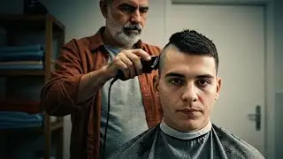 At 18, He Was Sentenced to 25 Years — Watching His Youth Fade as His Head Is Shaved