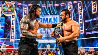 WWE Roman ruins end salman khan mench /Roman ruins  salman khan ki mench/WWE new mench