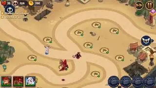Realm Defense | World 3 | Level 76 | Campaign Mode | 3 Stars | No Spells | Sunstorm Sands