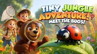 Buddy's Tiny Jungle/Exploring Nature, Insects and Curiosity/ Smarty Kid TV: Learn, Laugh and explore
