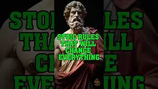 3 Stoic Rules That Will Change Your Life Forever! (Life-Changing Wisdom) #dailystoic #lifelessons