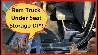 How to Add Ram Under Seat Storage