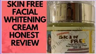 Skin free face Whitening cream with Spf 18|Honest review