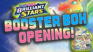 Opening a Pokemon Brilliant Stars Booster Box!!!