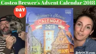 Costco Brewer's Advent Calendar - DAY 1 Reveal & Review -  Featuring Jswizzle & Brie OCD